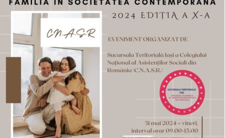 Invitație la Conferința Națională „Familia în Societatea Contemporană”, ediția a X-a